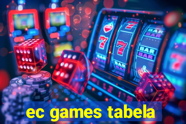 ec games tabela